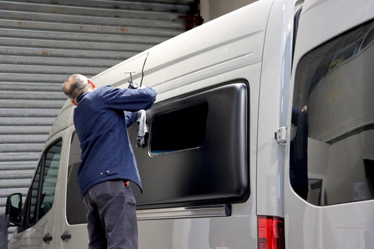 Campervan Conversions with Side Pods & Sleeping Flares