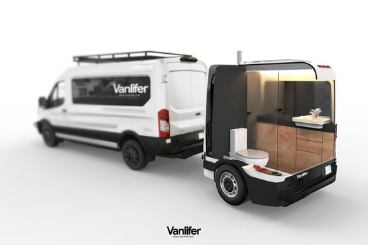 Portable luxury bathroom trailer: what you need to know about the Vanlifer Towable Bathroom