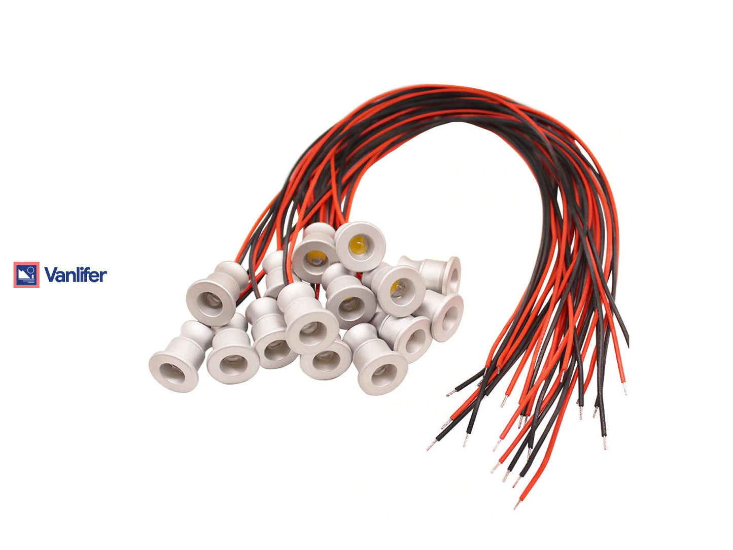 Mini LED spotlights for Campervan Conversion Vanlifer NZ