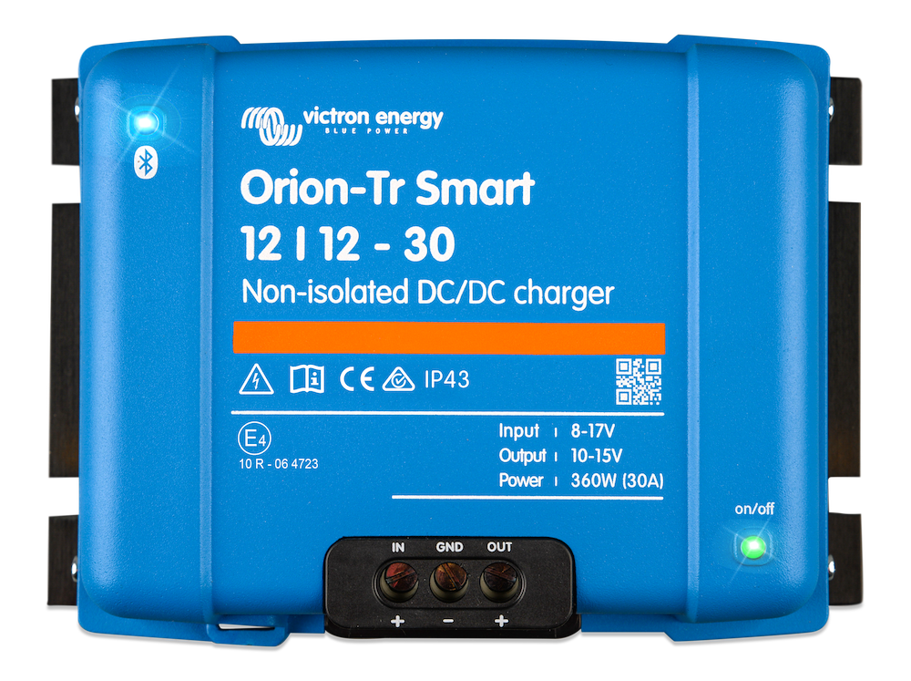 Victron Energy Orion-Tr Smart 12/12-30A 360W Non-Isolated DC-DC Charger