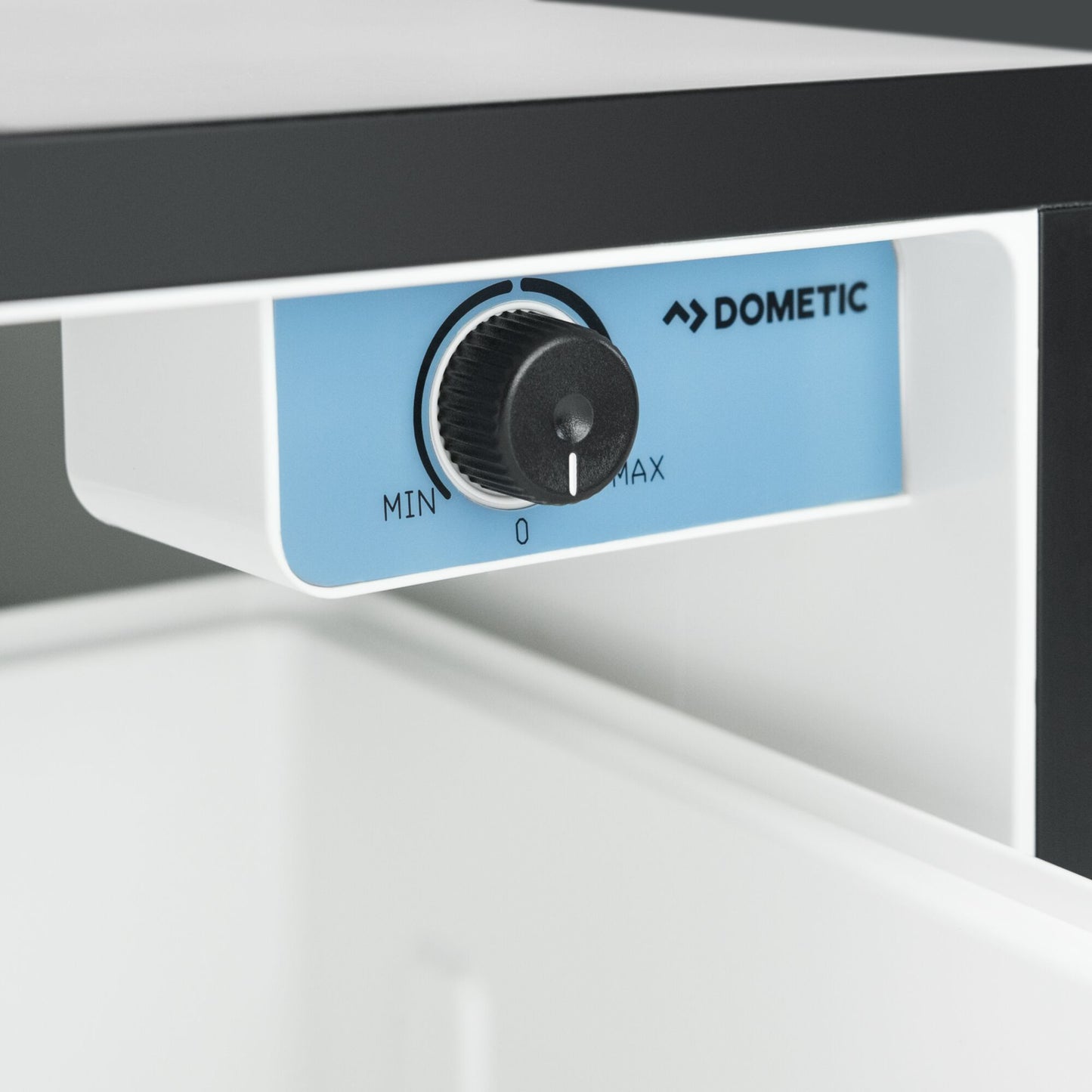 Dometic CD30 drawer fridge temperature control knob for efficient cooling in compact spaces.