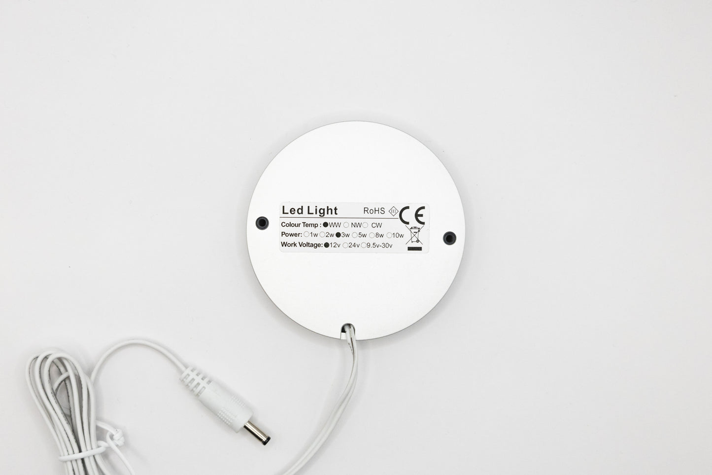 Vanlifer Silver 12v Touch Downlight