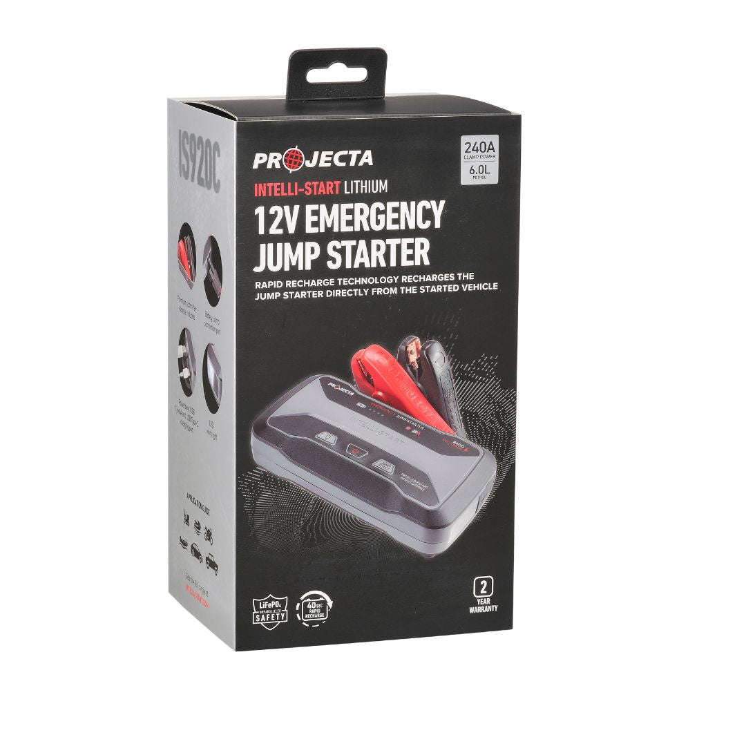 Projecta 12V 900A EMERGENCY LITHIUM JUMP STARTER