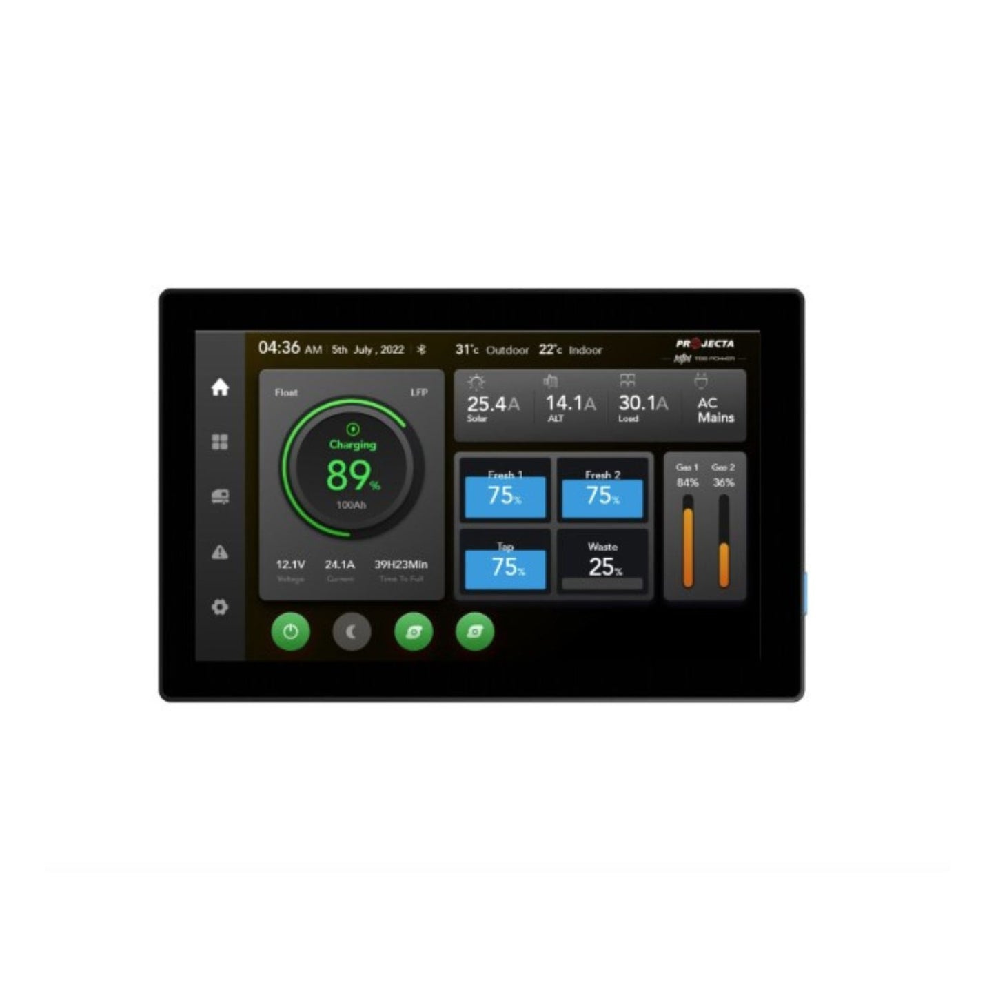 Projecta 7 INCH DISPLAY TO SUIT INTELLI RV