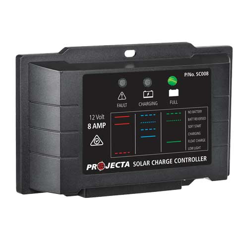 Projecta SOLAR CONTROLLER 8A 12V 4 STAGE