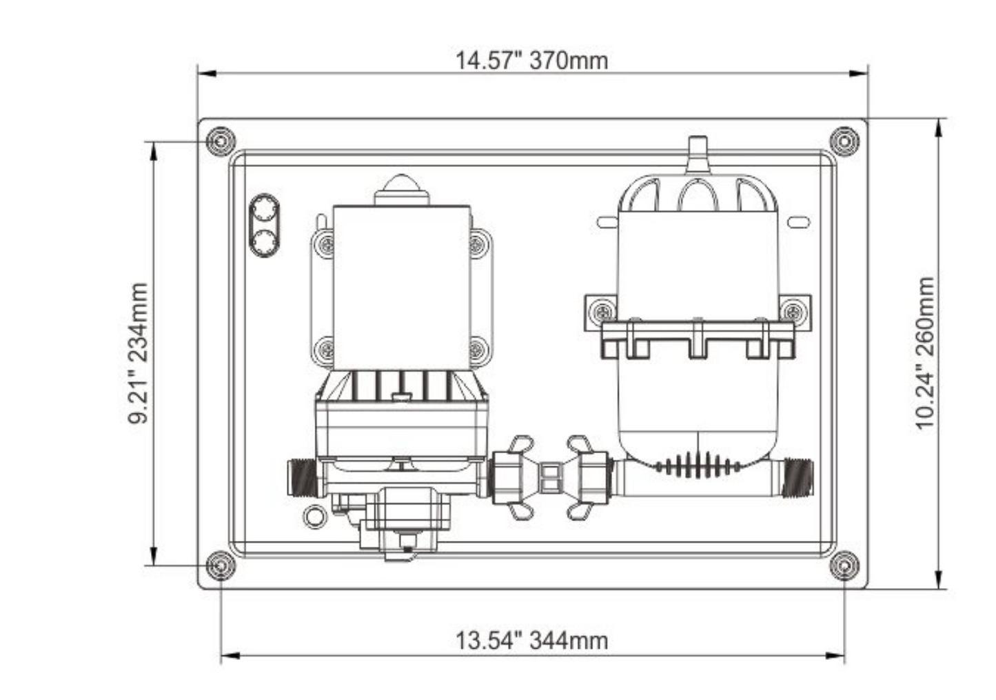 Seaflo Water Pressure System 11.3LPM 24V