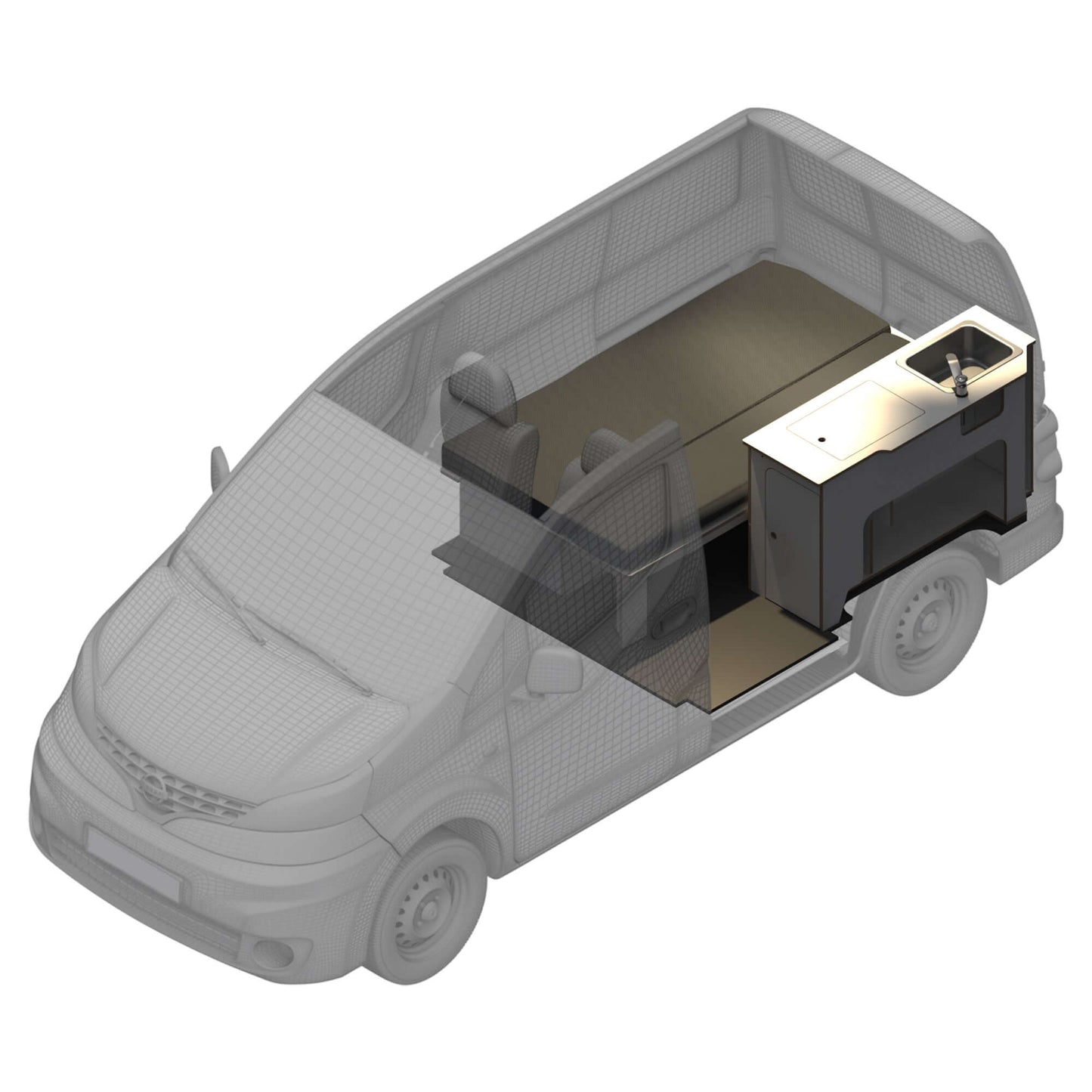 OREWA Kit Compact Campervan Conversion NV200 Vanlifer NZ