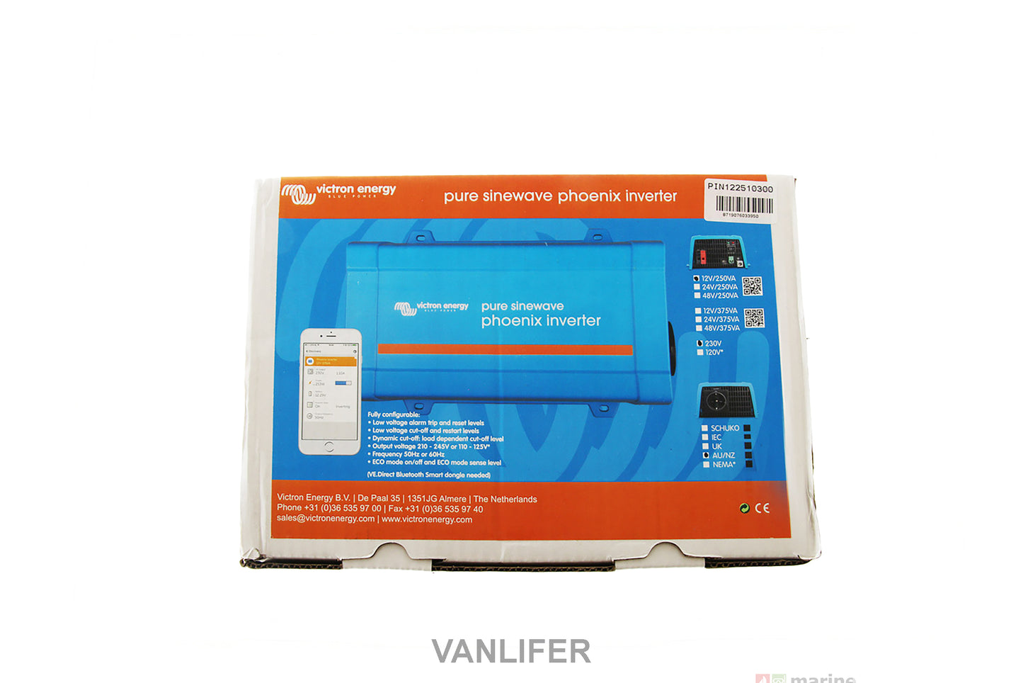 Victron Phoenix Inverter 12V/250 230V with VE.Direct