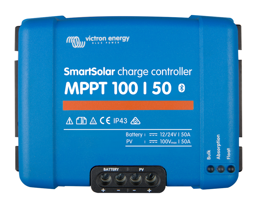 Victron Energy SmartSolar MPPT 100/50 Solar Charge Controller 12/24V 50A