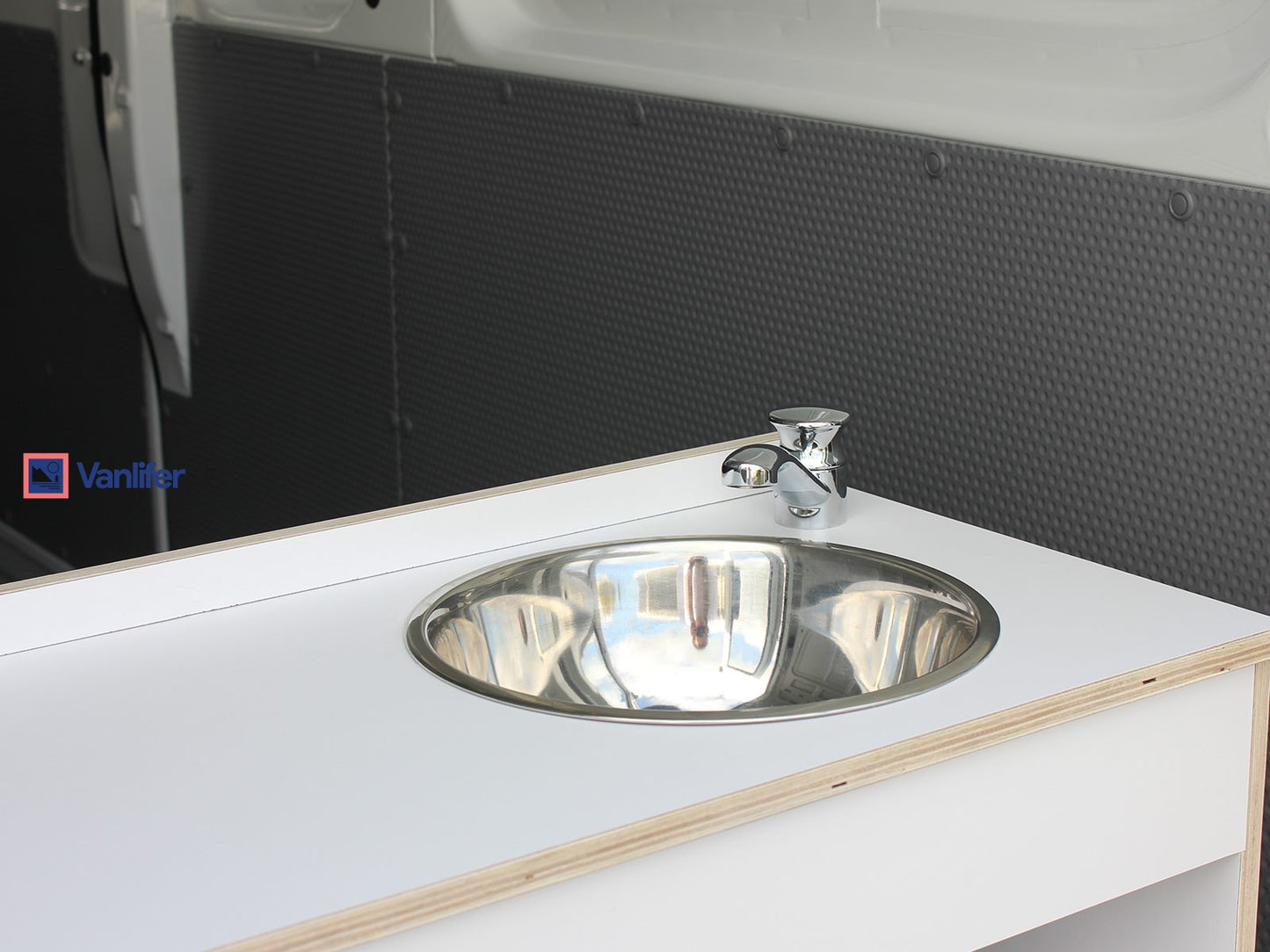 Vanlifer Circular Stainless Bowl Sink