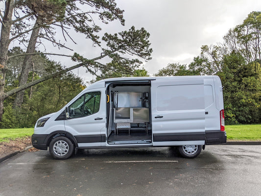 Featured Van: Jim’s Dog Wash Ford Transit Grooming Conversion