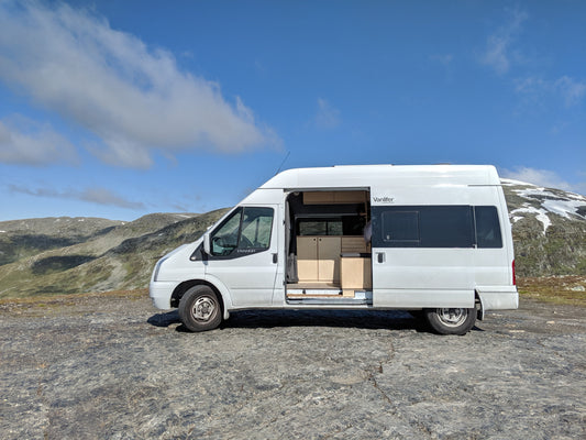 Featured Van: Jason & Amelia’s Original Ford Transit Campervan Conversion