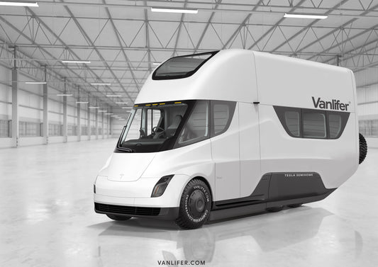 Tesla Semi campervan concept: introducing the Vanlifer Semi-Home