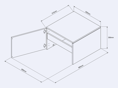 BlackMOA Toilet Box