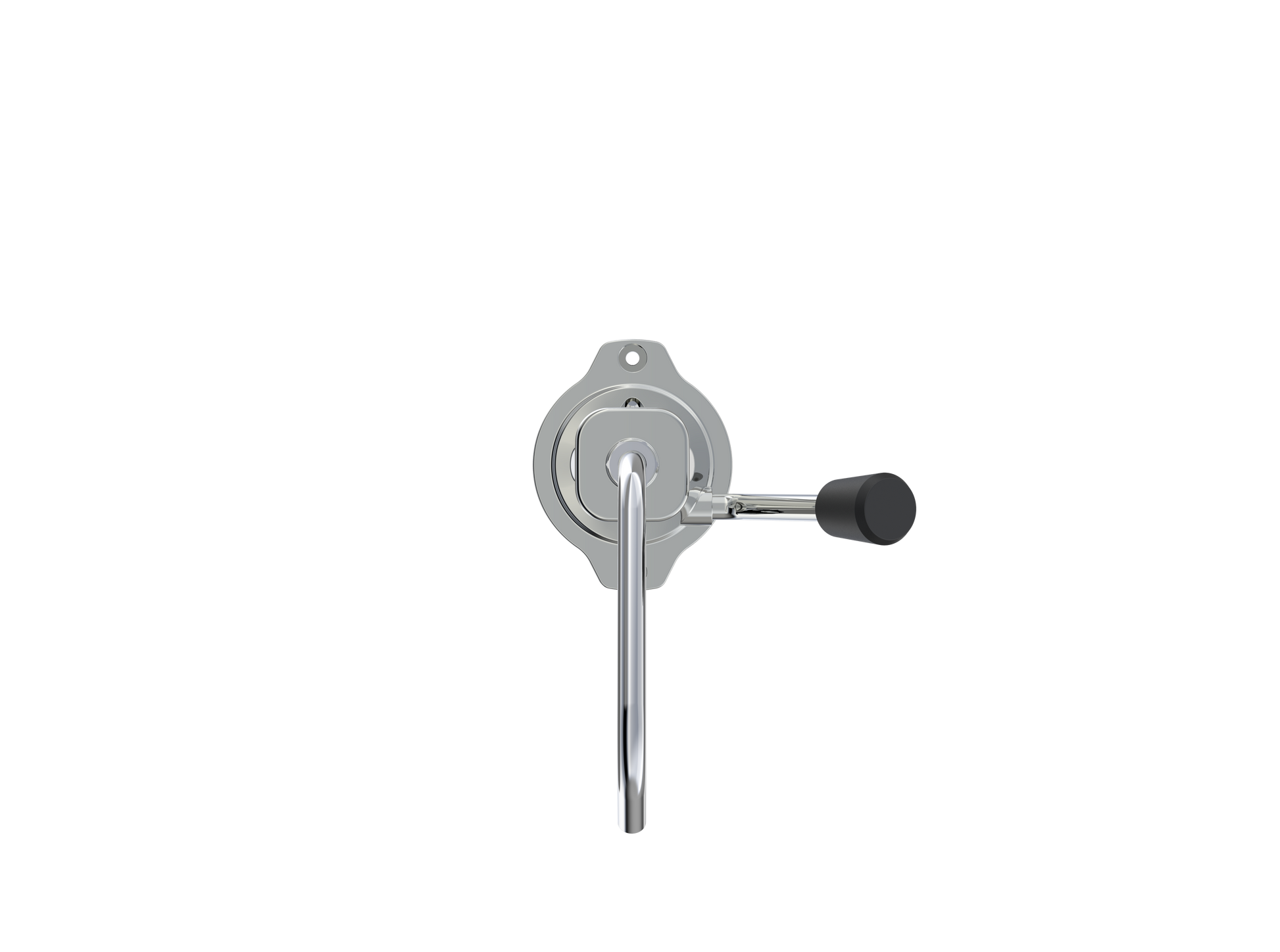SEAFLO Self-Priming Hand Galley Pump showing the stainless steel handle and mechanism for manual water access.