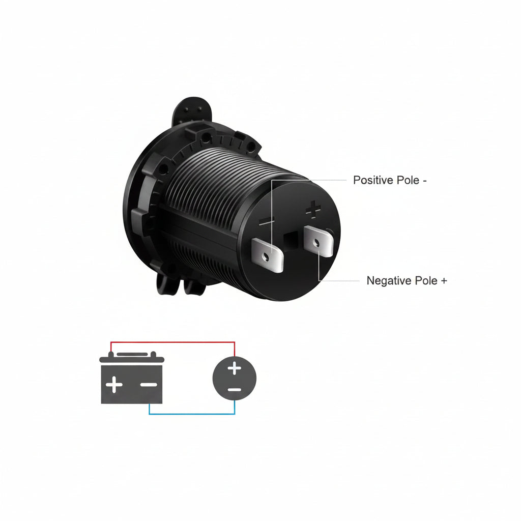 12V DC Power Socket – Car Cigarette Lighter Outlet