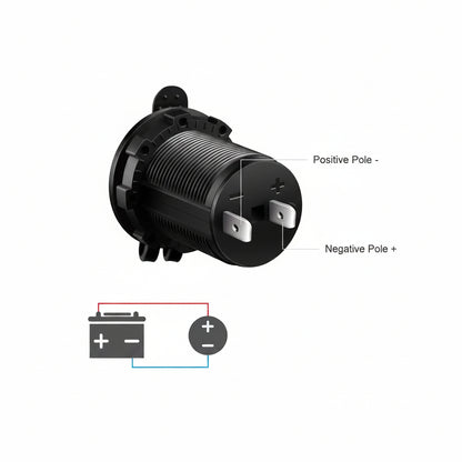 12V DC Power Socket – Car Cigarette Lighter Outlet