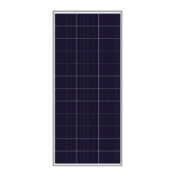 Solar panel with grid pattern on a white background