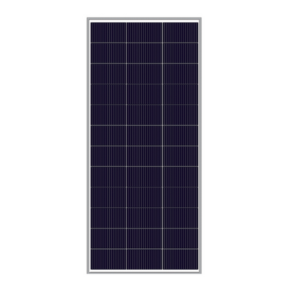 Solar panel with grid pattern on a white background