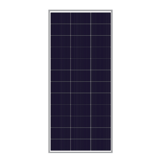 Solar panel with grid pattern on a white background