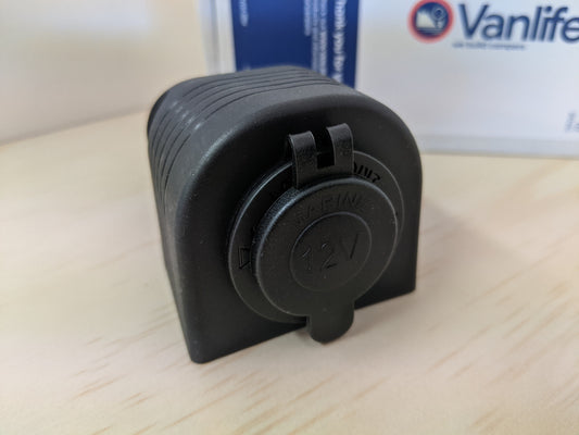 Vanlifer Power Socket with Mount - Car Cigarette 12v