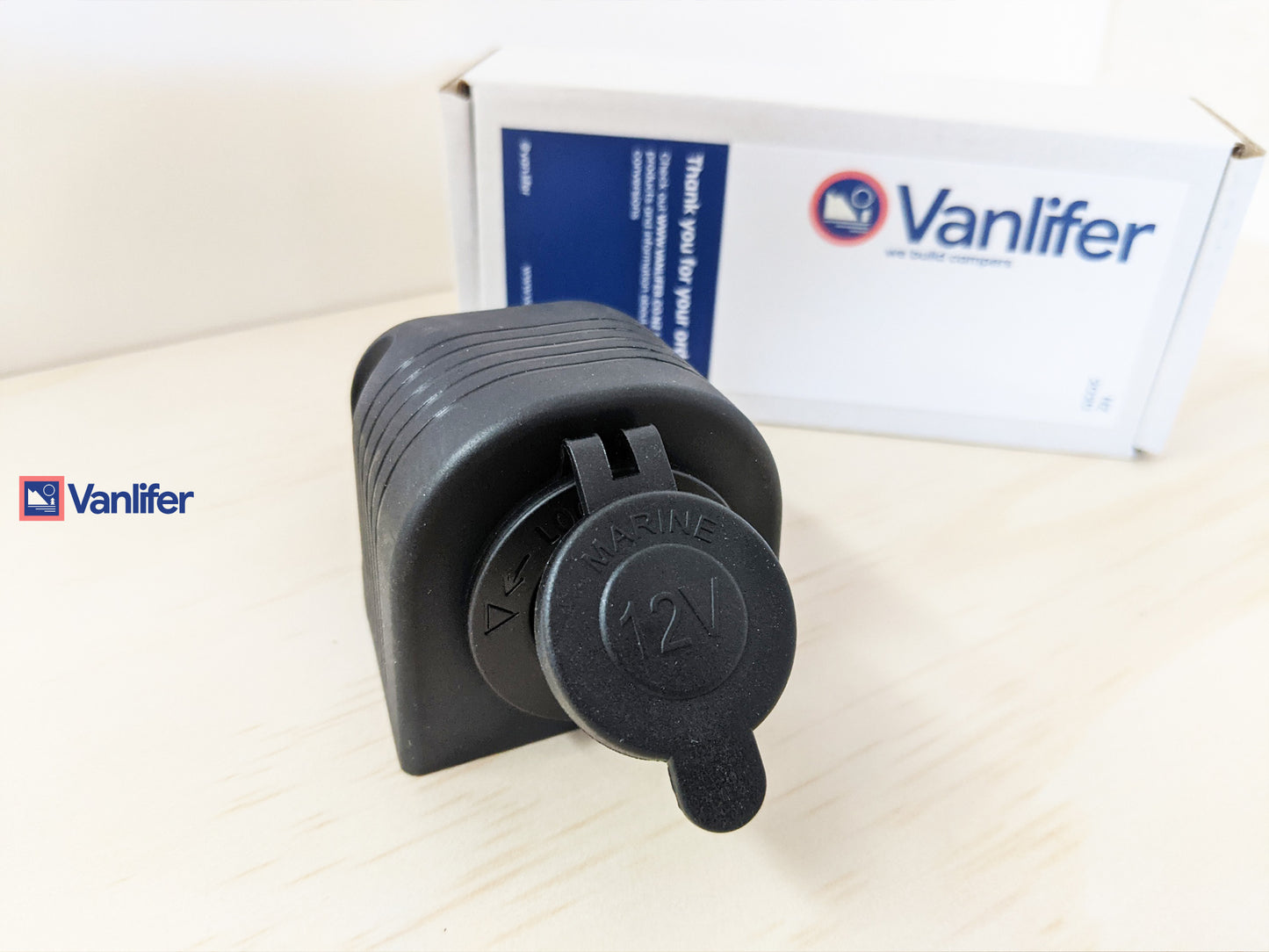 12V Power Socket with Surface Mount