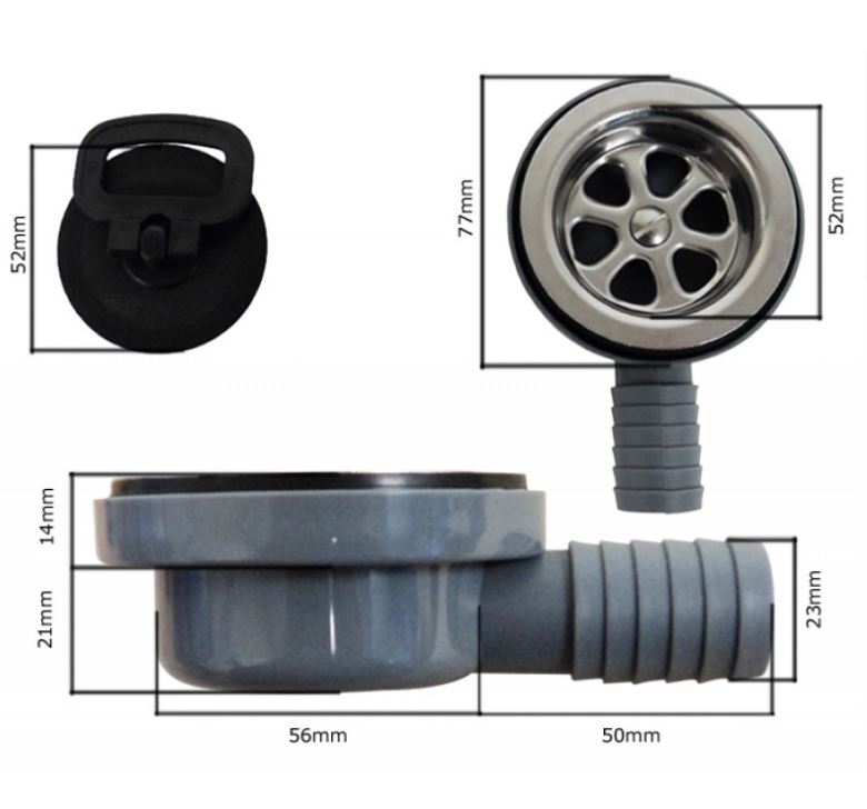 Sink Waste 25mm
