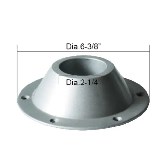 Table Pedestal Alloy Top