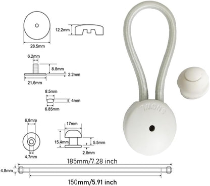 Bungee Shock Cord Fastener Kit