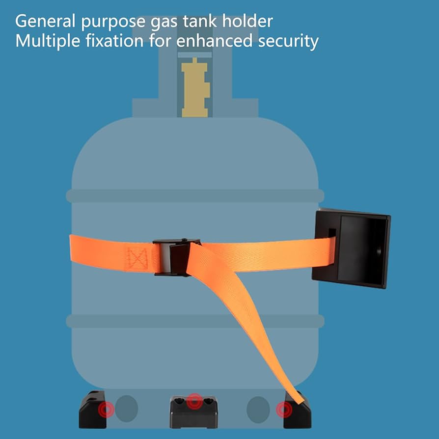 Adjustable Cylinder Holder for Motorhomes & Caravans