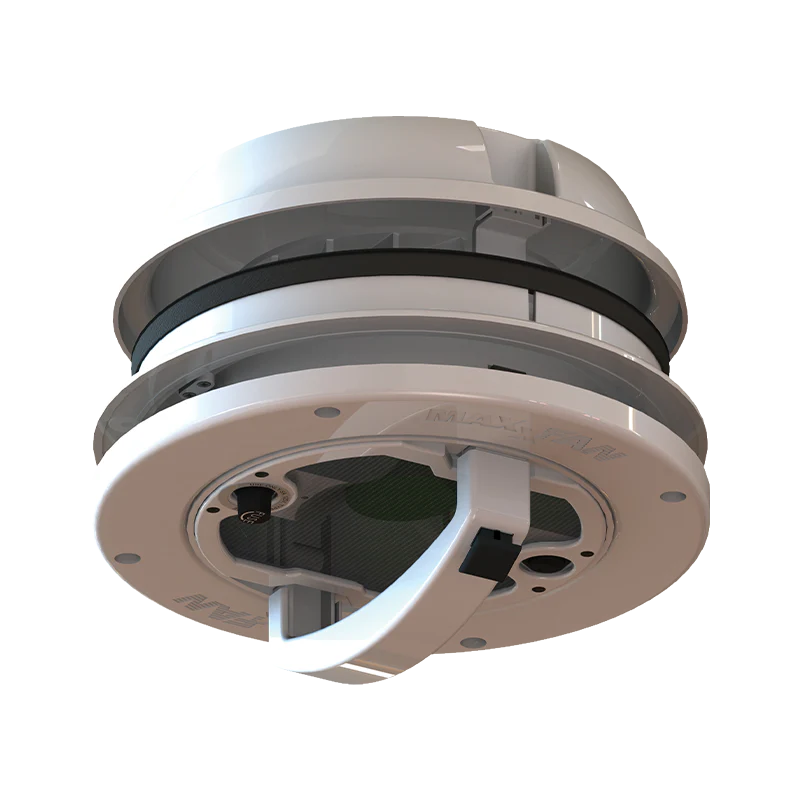 Maxxfan Dome Plus with LED and Sleeve - White