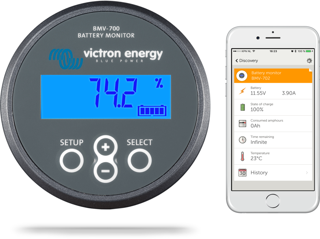 Victron Energy BMV-712 Smart Battery Monitor with Bluetooth