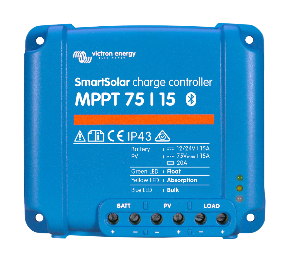 Victron Energy SmartSolar 75/15 MPPT Solar Charge Controller 15A