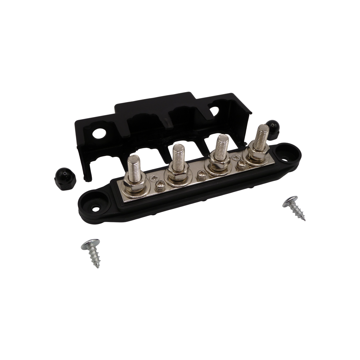 Bus Bar 250A 4 Stud with Cover