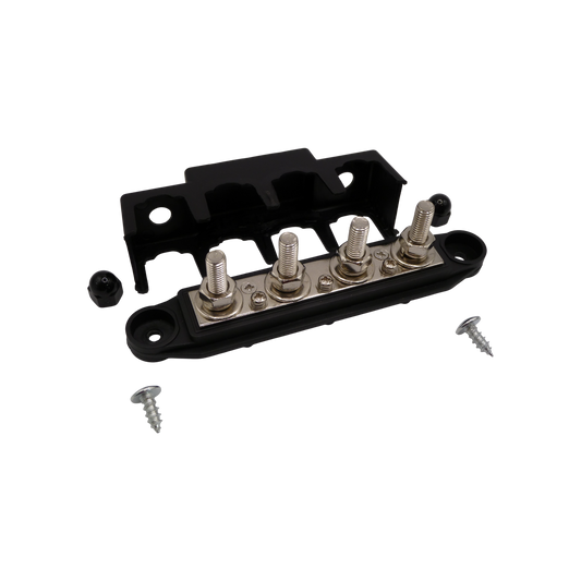 Bus Bar 250A 4 Stud with Cover