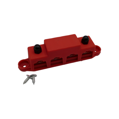 Bus Bar 250A 4 Stud with Cover