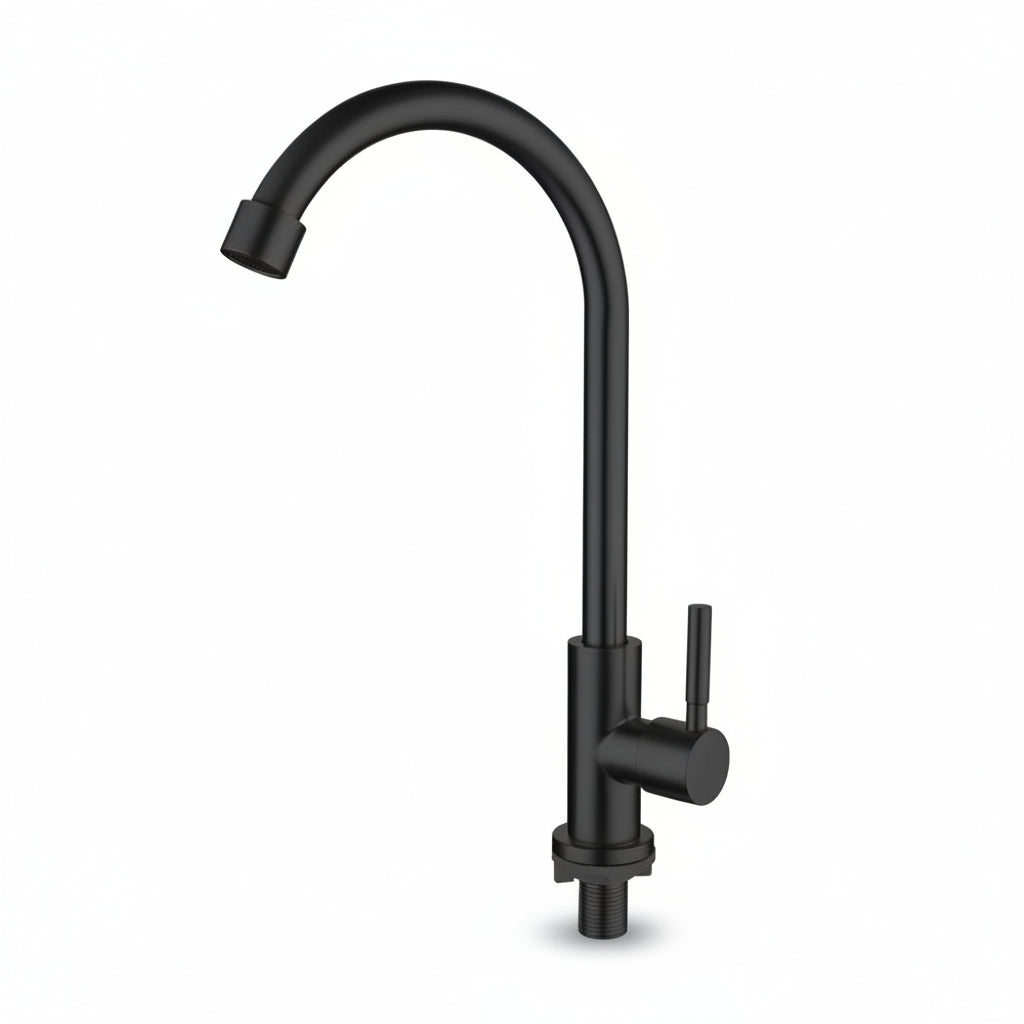 Faucet Tap for Cold Water - Black