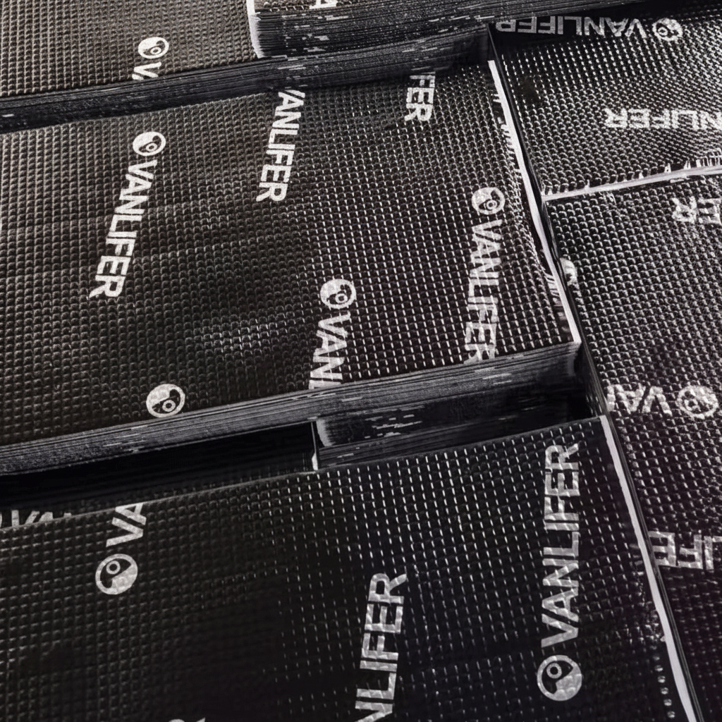 Butyl Sound Deadening Mat – Black Roll Stack – Vanlifer NZ