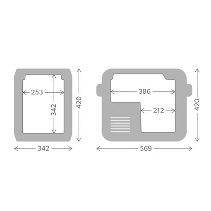 Dometic CFX3-25 Fridge/Freezer