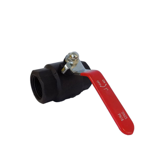 25mm Nylon Female Long Handle Ball Valve