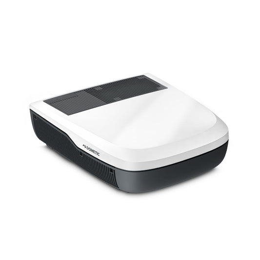 Dometic Freshjet 7 Lite rooftop air conditioner for RVs, compact design, superior cooling performance, and quiet operation.