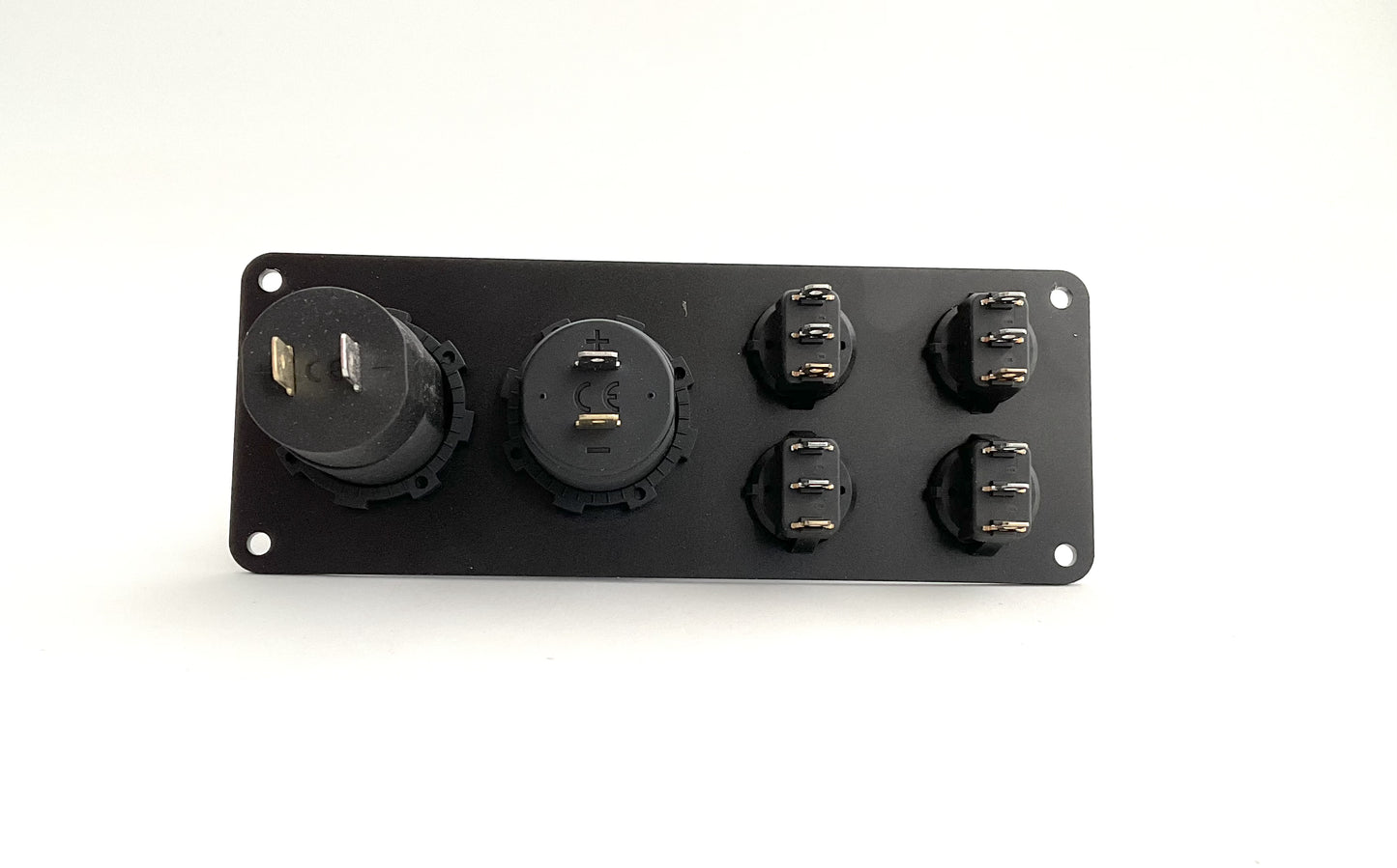 Vanlifer Control Switch Panel - voltmeter + 2.1AMP USB + 4 switches