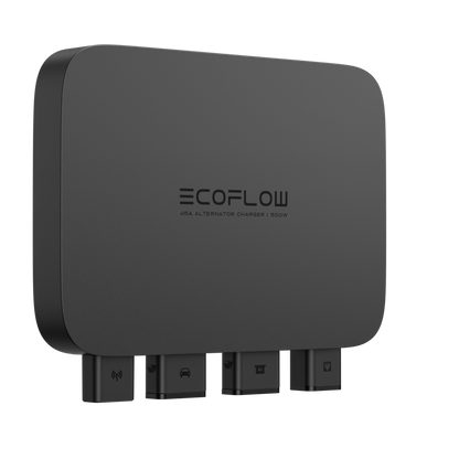 EcoFlow 500W Alternator Charger 45 degree front left