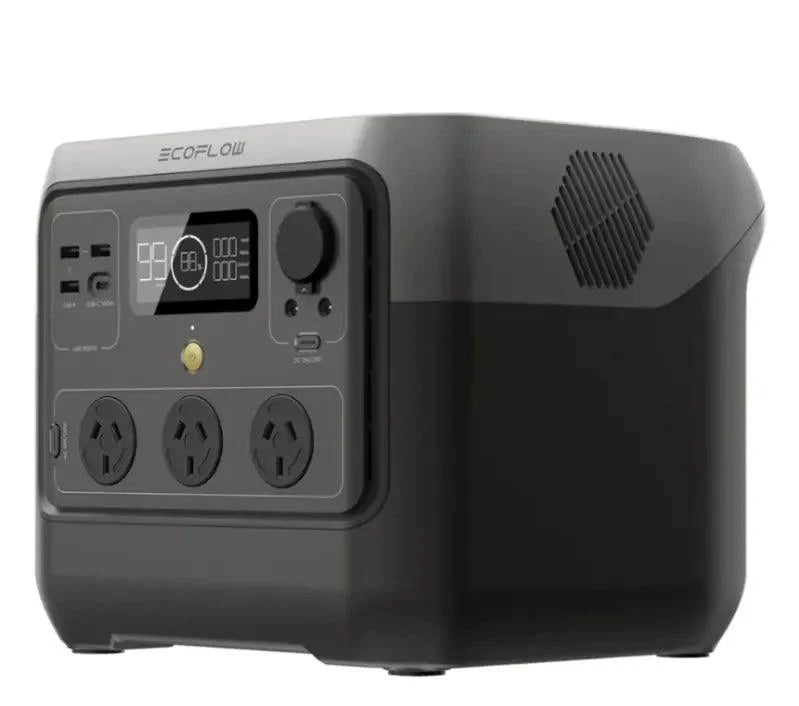 EcoFlow power station on a white background