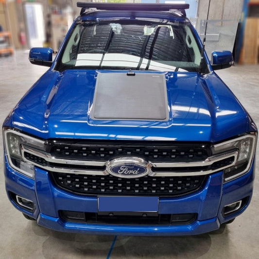 Lensun 75W Flexible Hood Solar Panel for Ford Ranger Raptor