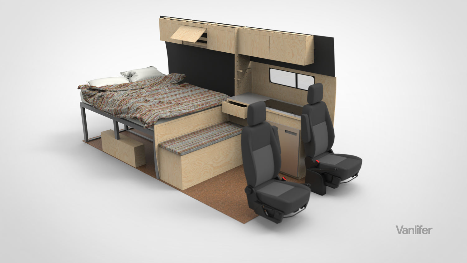 Mercedes Sprinter 4x4 Campervan Conversion - Credit: Vanlifer