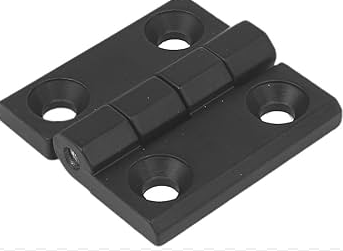 Black 50mm Metal Butt Hinge