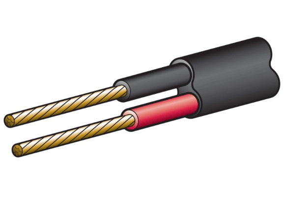 Cable T/COR 3MM 10AMP 100M RD/BL