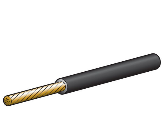 Single Core Cable 3mm 19A 100m Black | Vanlifer NZ