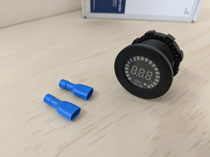 Vanlifer Digital Voltmeter & Circular Display 12V